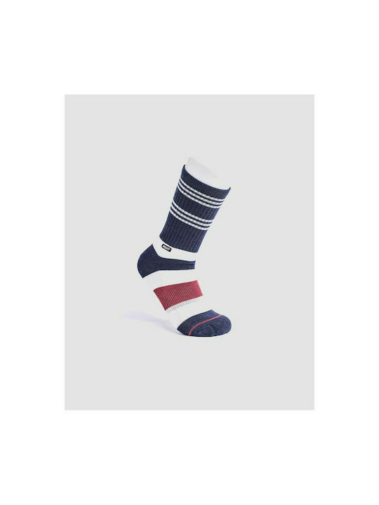 Basehit P Ανδρικές Κάλτσες με Σχέδια Μπλε