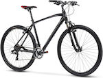 Lombardo Amantea 100 UOMO 28" 2021 Μαύρο Ποδήλατο Trekking με 21 Ταχύτητες
