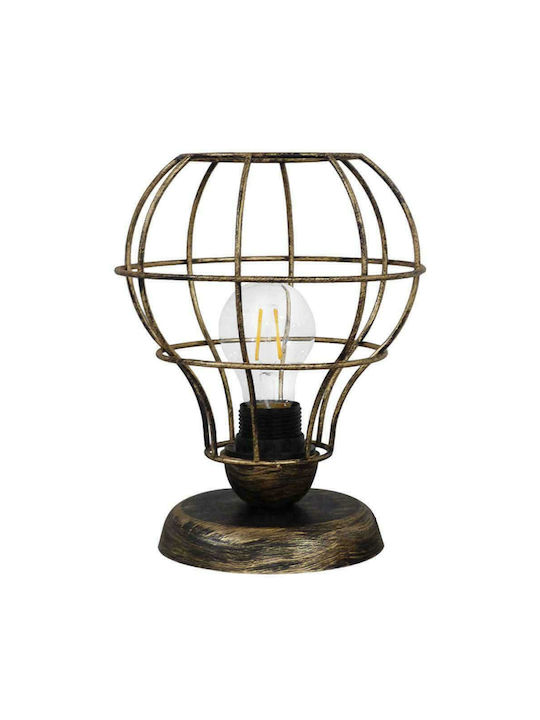 Heronia TL-07/FUN-50 Decorative Lamp with Socket for Bulb E27 Bronze