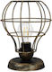 Heronia TL-07/FUN-50 Decorative Lamp with Socket for Bulb E27 Bronze