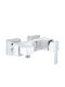 Grohe Sail Cube Mixing Bathtub Shower Faucet Silver