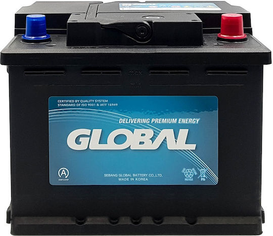 Global Car Battery EFB L3 with 70Ah Capacity and 680A CCA