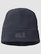 Jack Wolfskin Real Stuff Beanie Frauen Beanie Gestrickt in Marineblau Farbe