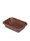 Evelin Brotkorb Kunststoff Braun 25.5x8.5x6.5cm