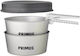 Primus Essential Pot Set Pot for Camping Silver 1.3ml 3pcs