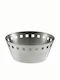 Berkis Brotkorb Inox Silber 22x22cm
