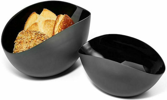 Philippi Brotkorb Metall Schwarz 25x10x6cm