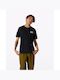 Converse Men's Short Sleeve Blouse Polo Black