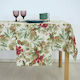 Dimeco Belle Christmas Tablecloth Fabric Multicolour 1pcs