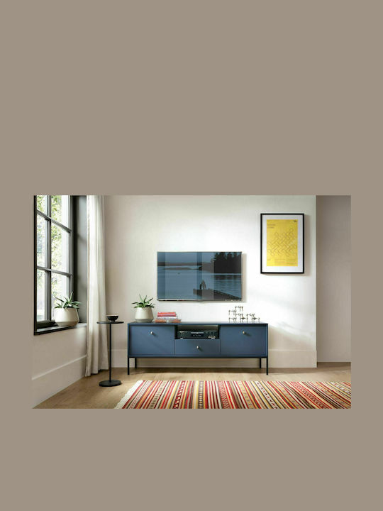 TV-Ständer Mono Blau M153.4xTiefeP39xHöhe56cm