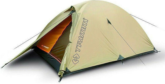 Trimm Alfa 2021 Winter Camping Igloo Mountaineering Green with Double Cloth for 3 People Waterproof 4000mm 310x150x115cm