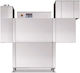 Alfa Commercial Dishwasher Tunnel Dish and Glassware RC1620 400Volt Three-phase W108xD71.5xH156.5cm
