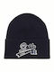X Russell Athletic Beanie Unisex Beanie Gestrickt in Marineblau Farbe