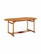 Tisch Stabil Brown 180x90x75cm