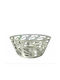 JDS Dromeas Καλάθι Ψωμιού Inox Ασημί 20x20cm