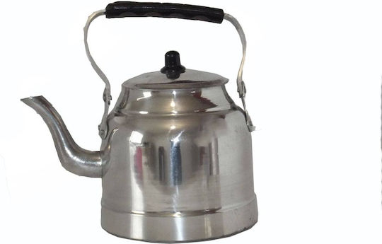 Τσαγιέρα Αλουμινίου Ασημί 1500ml