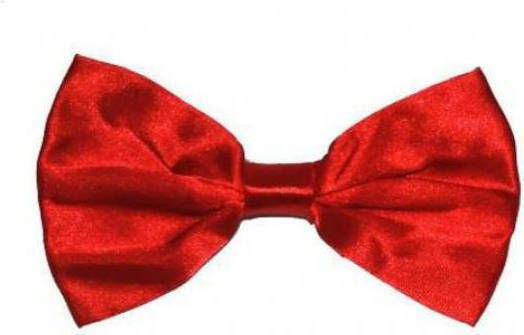 Carnival Bow Tie Red