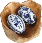 Espiel Αυγό Πορσελάνινο Μπλε 10.6cm (Διάφορα Σχέδια)