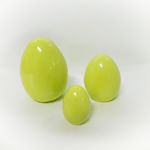 Espiel Easter Egg Easter Egg Set of 3pcs in Green color