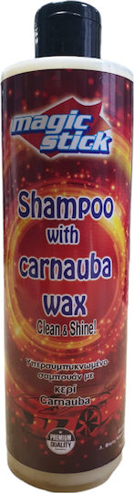 Magic Stick Carnauba Wax Σαμπουάν Πλυσίματος Αυτοκινήτου με Κερί 500ml