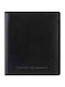 Leather Men's Wallet Classic with RFID Black