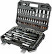 Topmaster Ratschen- & Steckschlüssel-Sets 1\2" & 1\4" 86Stück