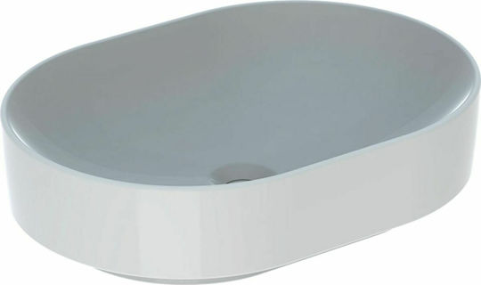Geberit VariForm Надеждна мивка Порцелан 55x40x14.4см Бял