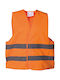 Stenso LYNX+ Waterproof Men's Safety Vest with Reflective Film Orange