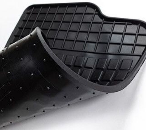 Frogum Σετ Μπροστινά και Πίσω Πατάκια 4τμχ για Jeep Grand Cherokee 2004-2010 Μαύρα