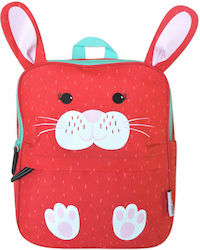 Zoocchini Bella the Bunny School Bag Backpack Kindergarten in Red color