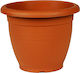 Viomes Terracotta 241 Flower Pot with wheels 32x26cm Terracotta