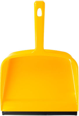 Viomes Plastic Dustpan with Rubber Band Orange