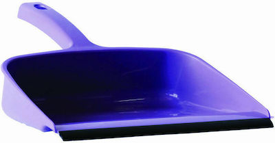 Viomes Plastic Dustpan with Rubber Band Purple 20cm