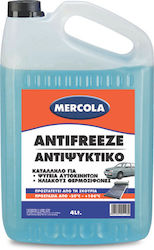 Mercola Antifreeze Αντιψυκτικό Παραφλού Ψυγείου Αυτοκινήτου Μπλε Χρώμα 4lt