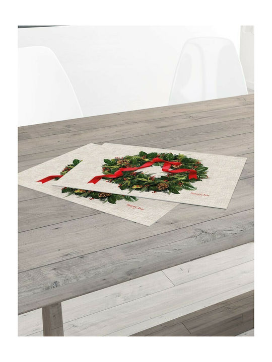 Saint Clair 3015 Christmas Plastic Placemats Ornament L45xH33cm