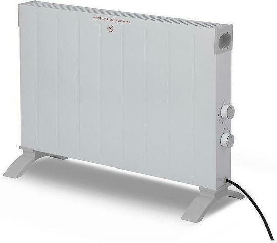 Crown Θερμοπομπός Δαπέδου 2500W 80x58cm Λευκός