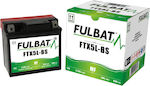 Fulbat Μπαταρία Μοτοσυκλέτας FTX5L-BS με Χωρητικότητα 4Ah