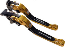 Set Manete Frână/Ambreiaj Motocicletă Manete de motocicletă Manete de motocicletă ajustabile pentru Honda Transalp 650 Auriu 25001390 Set Manete Frână/Ambreiaj Motocicletă Manete de motocicletă Manete de motocicletă ajustabile pentru Honda Transalp 650 Auriu 25001390