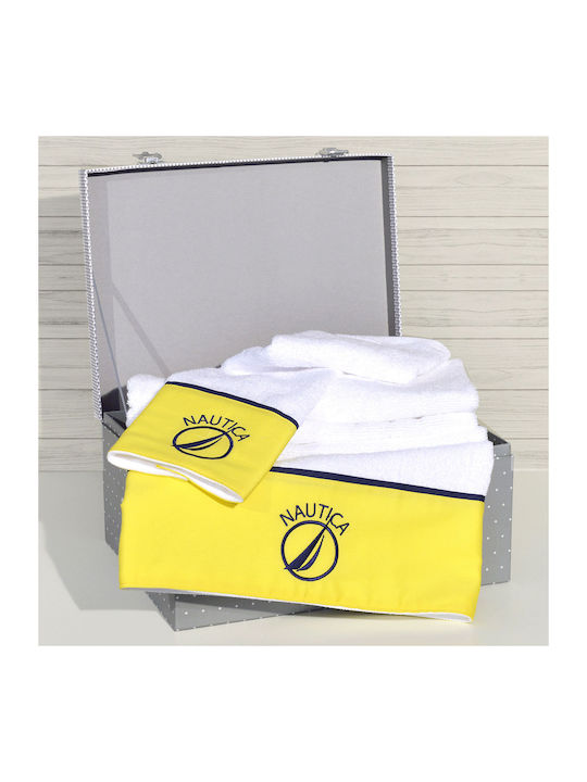 Nautica Set of baby towels 2pcs Yellow Weight 450gr/m² 49-9760/917