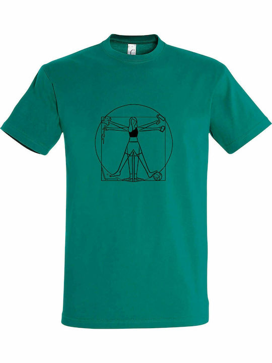 Tricou Unisex " Multitasking Woman ", Emerald