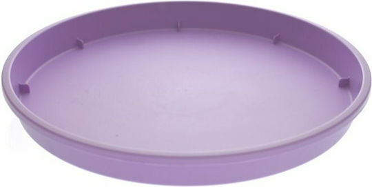 Viomes Linea 895 Plate Pot Plastic Purple 36x36cm