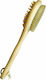 Viosarp Βούρτσα Vc050 Πλάτης Ξύλινη 43cm Bamboo Μασάζ Perie Pentru spate din lemn Bej 1buc VC050