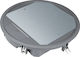 Hager Flush Electrical Box in Gray Color
