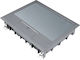 Hager Flush Electrical Box in Gray Color