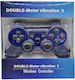 Double Motor Vibration 3 Wireless Gamepad for PS3 Blue