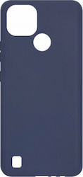 Senso Soft Touch Silicone Back Cover Blue (Realme C21)