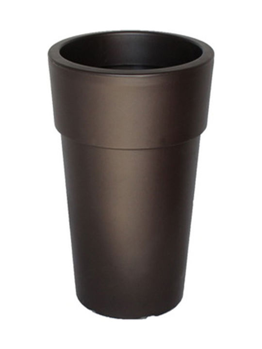 Viomes Linea Ghiveci Plastic Bronze 30x30x41cm.