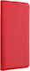 Smart Book Δερματίνης Κόκκινο (Galaxy A22 4G)