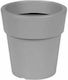 Viomes Linea 874 Flower Pot 30lt 40x37.5cm Grey - Ash