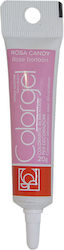 Modecor Food Colouring Gel Colorgel Rose Bonbon Tube 20gr